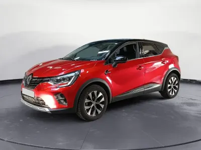 Gebraucht Renault Captur Techno 92 PS (67 kW) 2024 Rot (rouge flamme/noir) SUV