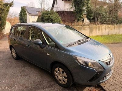 Gebraucht Opel Zafira Tourer Active 110 PS (80 kW) 2014 Blau Van / Kleinbus