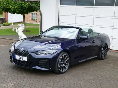 Käytetty BMW 440 M Sport 374 HP (275 kW) 2023 Sininen Avoauto
