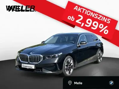 Gebraucht BMW 520 Comfort Edition 197 PS (144 kW) 2024 Black sapphire (schwarz) Kombi