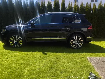 Brugt VW Tiguan R-line 239 HK (175 kW) 2018 Sort SUV