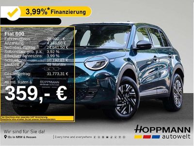 Neu Fiat 600 101 PS (74 kW) 2025 Grün SUV