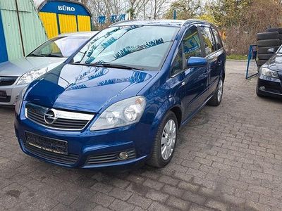 Gebraucht Opel Zafira Catch Me 105 PS (77 kW) 2008 Ultrablau mi2 Van / Kleinbus