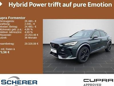 Gebraucht Cupra Formentor VZ 245 PS (180 kW) 2022 Dark camouflage metallic (metallic) SUV
