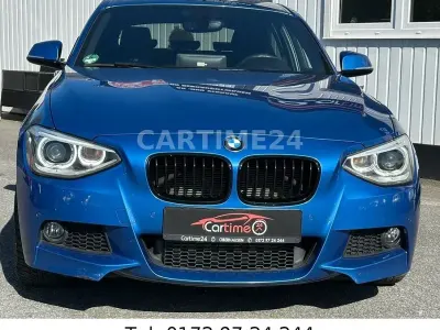 Usata BMW 120 Sport Line 184 CV (135 kW) 2015 Blu Utilitaria