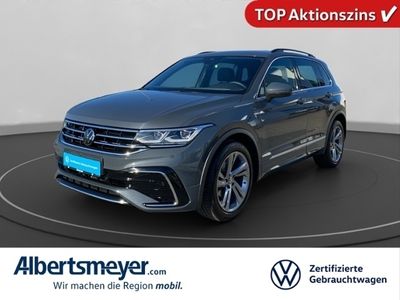 Grau Gebraucht 2023 VW Tiguan R-line SUV | 40.829 € (Teuer)