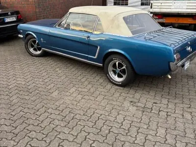 Gebraucht Ford Mustang 200 PS (147 kW) 1965 Blau Cabrio