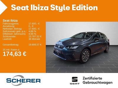 Gebraucht Seat Ibiza Style 116 PS (85 kW) 2024 Grau Kleinwagen