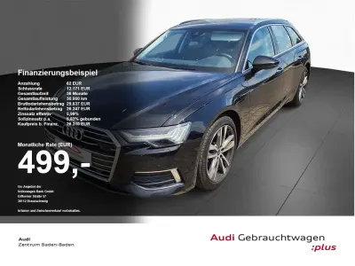 Gebraucht Audi A6 Design 163 PS (119 kW) 2023 Brillantschwarz Kombi