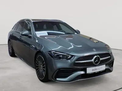 Gebraucht Mercedes C300 AMG line 265 PS (194 kW) 2023 Selenitgrau metallic Kombi