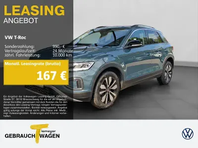 Gebraucht VW T-Roc Goal 116 PS (85 kW) 2025 Blau SUV