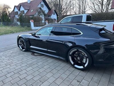 Gebraucht Porsche Taycan Turbo Sport Turismo 500 kW (680 PS) 2023 Schwarz Limousine