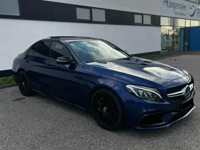Gebraucht Mercedes C63S AMG AMG 510 PS (375 kW) 2018 Blau Limousine