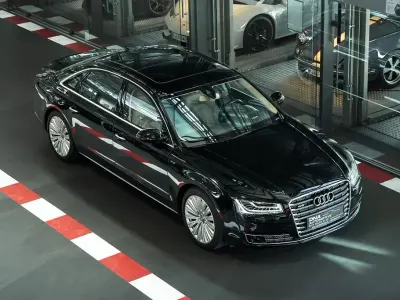 Usata Audi A8 Ambiente 500 CV (367 kW) 2015 Nero Berlina