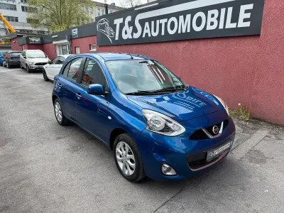 Used Nissan Micra Acenta 80 HP (58 kW) 2016 Blue Hatchback