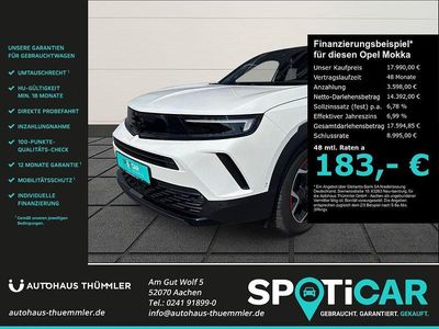 Usata Opel Mokka GS Line 131 CV (96 kW) 2021 Bianco SUV