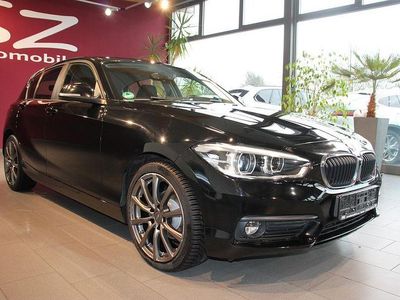 Gebraucht BMW 118 Advantage 136 PS (100 kW) 2017 Schwarz ii/bonnet fluid black Kleinwagen