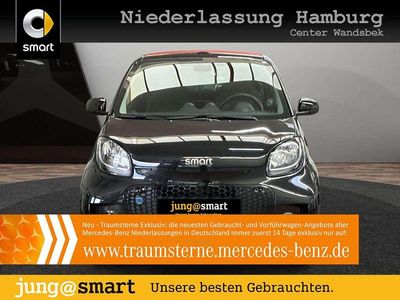 Schwarz Gebraucht 2021 Smart ForTwo Electric Drive Prime Cabrio | 13.890 € (Fairer Preis)