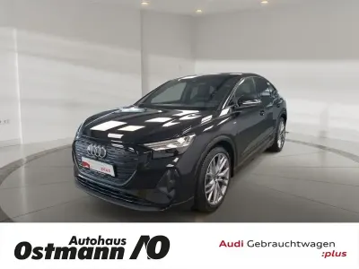 Gebraucht Audi Q4 Sportback e-tron S-Line 219 kW (299 PS) 2023 Mythosschwarz metallic SUV