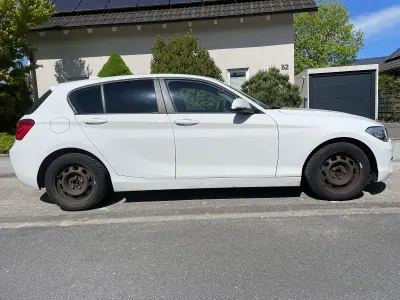 Begagnad BMW 116 116 HK (85 kW) 2016 Vit Halvkombi