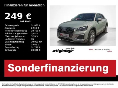 Gebraucht Audi Q2 Advanced Plus 150 PS (110 kW) 2025 Tausilber metallic SUV