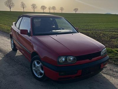 Gebraucht VW Golf Cabriolet 90 PS (66 kW) 1995 Rot Cabrio