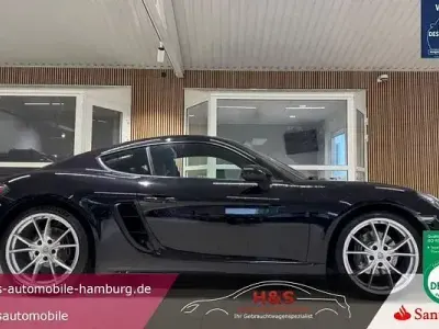 Second-hand Porsche 718 Cayman 299 CP (219 kW) 2017 Negru Coupe