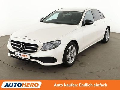 Gebraucht Mercedes E200 Avantgarde 184 PS (135 kW) 2017 Weiß Limousine