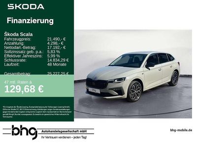 Gebraucht Skoda Scala Drive 116 PS (85 kW) 2024 Grau Kleinwagen