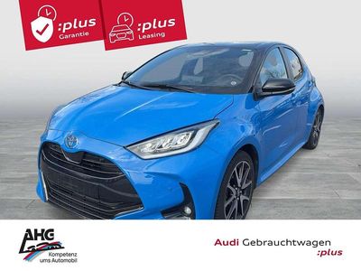 Gebraucht Toyota Yaris Hybrid Edition 131 PS (96 kW) 2024 Neptune blue / black Kleinwagen