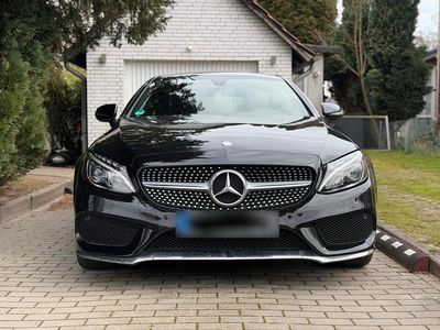 Gebraucht Mercedes C200 AMG line 184 PS (135 kW) 2015 Schwarz Coupé