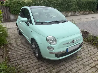 Gebraucht Fiat 500 Lounge 69 PS (50 kW) 2015 Grün Limousine