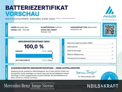 Gebraucht Mercedes EQB250+ Progressive 139 kW (190 PS) 2025 Weiß SUV