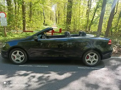 Usata VW Eos 122 CV (89 kW) 2013 Nero Cabrio