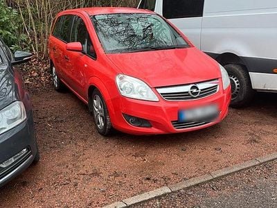 Gebraucht Opel Zafira 120 PS (88 kW) 2008 Rot Van / Kleinbus