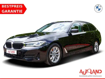 Gebraucht BMW 520 Sport Line 190 PS (139 kW) 2022 Black sapphire Kombi