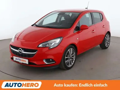 Gebraucht Opel Corsa Innovation 90 PS (66 kW) 2016 Magmarot/flame red Kleinwagen