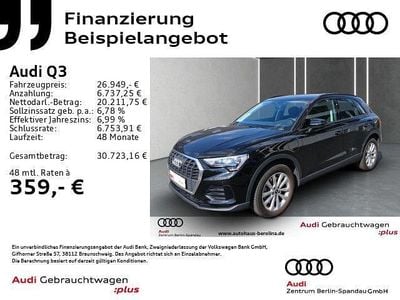 Gebraucht Audi Q3 245 PS (180 kW) 2022 Schwarz SUV