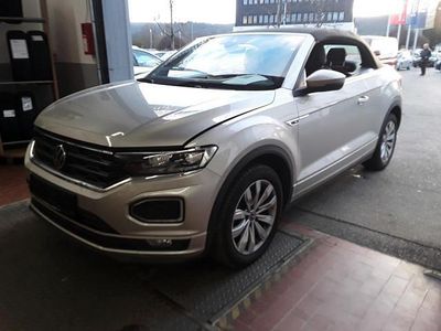 Gebraucht VW T-Roc Cabriolet R-line 150 PS (110 kW) 2021 Silber Cabrio