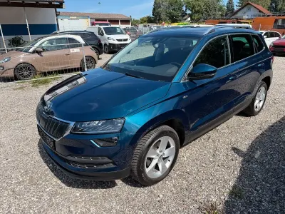 Gebraucht Skoda Karoq Soleil 150 PS (110 kW) 2019 Blau SUV
