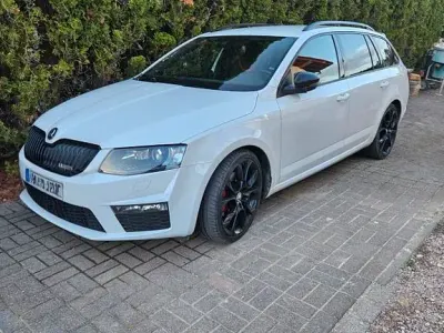 Gebraucht Skoda Octavia RS 184 PS (135 kW) 2016 Weiß Kombi