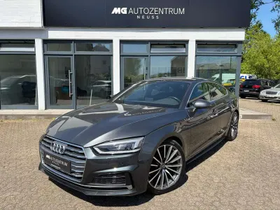 Brugt Audi A5 S-Line 190 HK (139 kW) 2018 Grå Coupe
