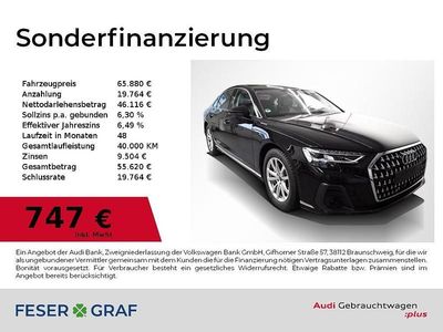 Gebraucht Audi A8 Ambiente 286 PS (210 kW) 2024 Brillantschwarz Limousine