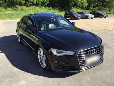 Schwarz Gebraucht 2015 Audi A6 S-Line Limousine | 16.999 € (Fairer Preis)