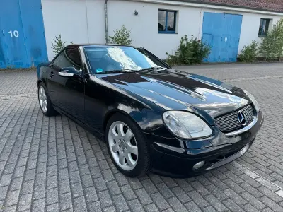 Gebraucht Mercedes SLK320 218 PS (160 kW) 2003 Schwarz Cabrio