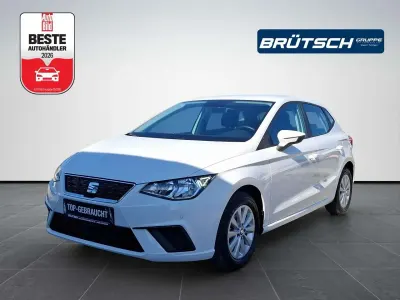 Gebraucht Seat Ibiza Style 80 PS (58 kW) 2019 "candy" weiss Kleinwagen