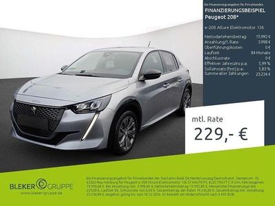 Grau Gebraucht 2023 Peugeot e-208 Kleinwagen | 19.550 € (Guter Preis)