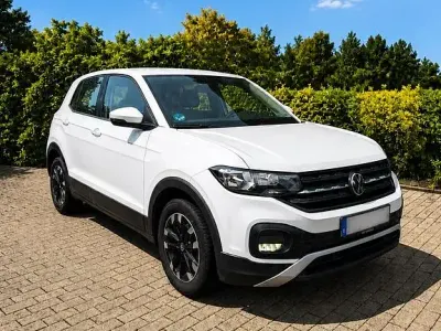 Gebraucht VW T-Cross 95 PS (69 kW) 2022 Weiß SUV
