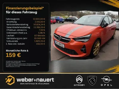 Gebraucht Opel Corsa GS Line 101 PS (74 kW) 2021 Power orange/dynamik orange Kleinwagen
