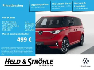 Nowe VW ID. Buzz GTX 250 kW (340 KM) 2026 Minivan